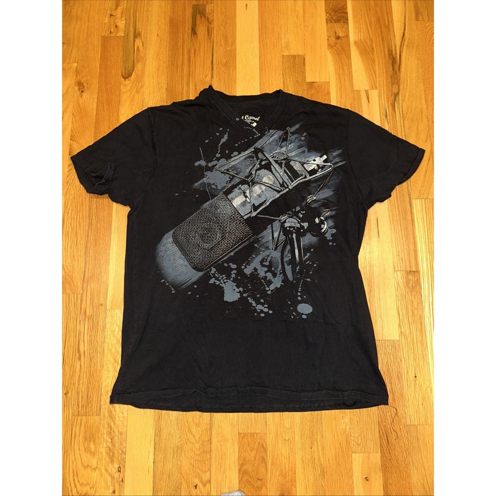 Red Camel Mens XL Black Vneck‎ Shirt. Perfect Condition